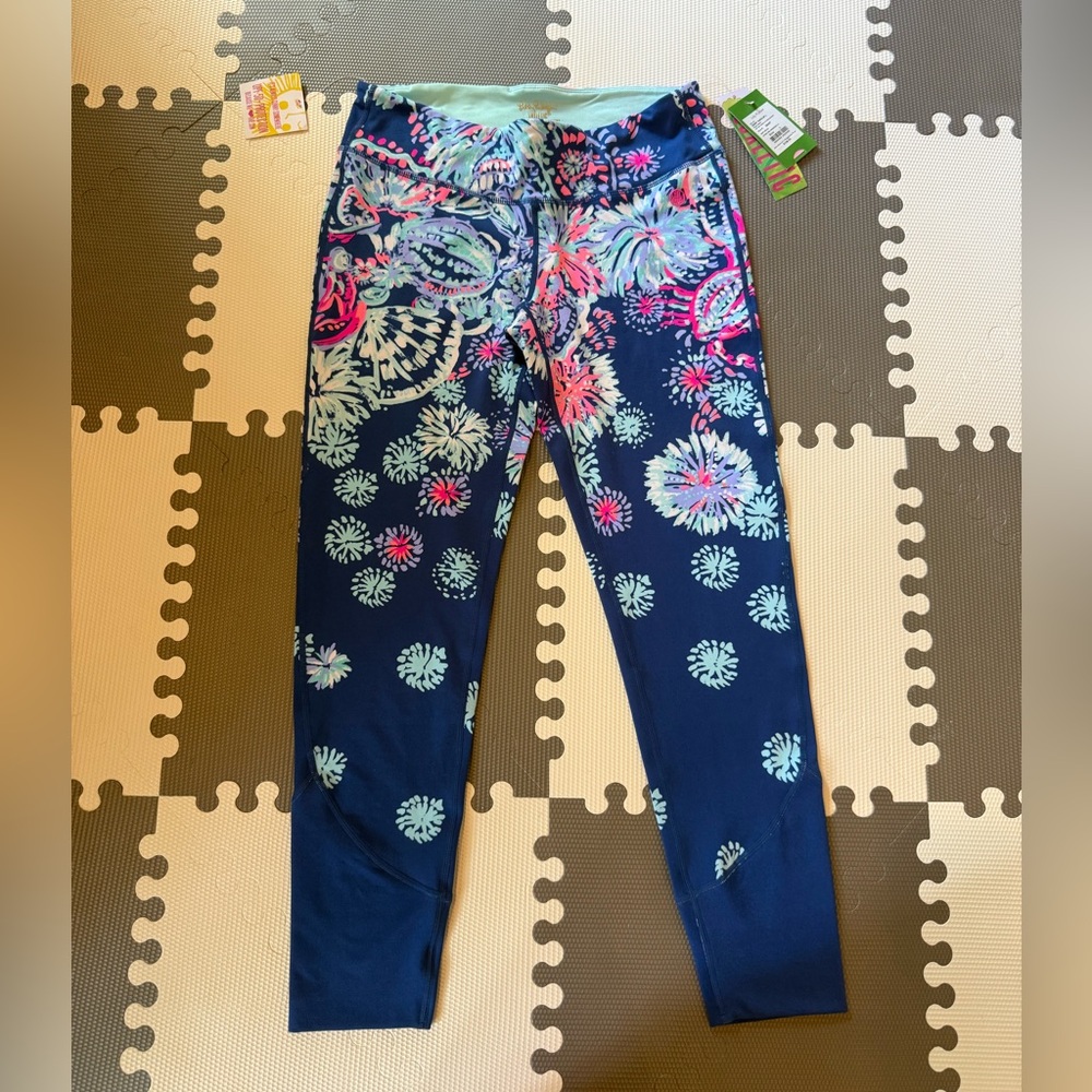 NWT Lilly Pulitzer Gypsea Girl leggings large Luxletic